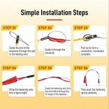 10M 3.0mm Electrical Fish Tape, Wire Fish Tape Wire Puller, Wire Snake for Running Wire Through Wall, Retractable