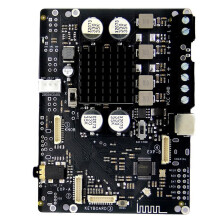 App Controlled 5.3 DSP Tuned 2.0 Amplifier 2x20/30W Effects WS2812 Inputs TF/USB/SPDIF/AUX Output I2S