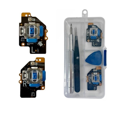 2PCS for  TMR Effect Joystick Replacement Game Console 3D Analog Stick Sensor Module Repair Accessories 1