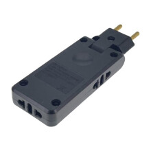 4-in-1-EU-Steckdosenverlängerung, Faltbar, Steckeradapter für Frankreich, Deutschland und Spanien, US-Steckeradapter für EU-Stecker, Steckdosen A