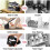 Shoe Slots Organizer, 10 PCS Adjustable Shoe Rack Stacker Storage, Double Deck Shoe Rack Holder for Closet Organization 4