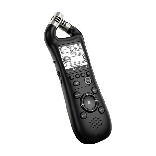 Portable Stereo Recorder with 32-Bit Floating Point Audio Handheld Interview Microphone Conference Recording Microphone 1