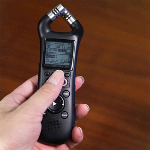 Portable Stereo Recorder with 32-Bit Floating Point Audio Handheld Interview Microphone Conference Recording Microphone 2