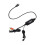 Conversor RCA AV para  Compatível Conversor AV para HD Conversor AV/CVSB L/R Caixa de Vídeo Conversor Compatível com  Suporte NTSC 2