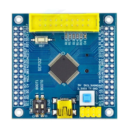 STM32F103RET6 ARM STM32 Minimum System Development Board for  Minimum System Board STM32F103C8T6 Upgrade Version 1