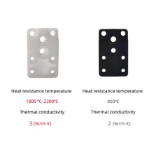 För A1/A1 Uppgraderad Värmeaggregat Kit Keramisk Block Värmeisolering Värmekomponent Hotend+ Zirkonia