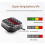 Wireless Solar DC12V-24V Waterproof Magnetic LED Trailer Tail Light Reverse Lights Signal Indicator EU Plug 1