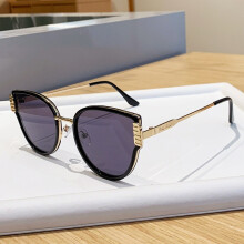 (Gray)Elegant Cat Eye Eyewear With Uv Protection For Driving And Gatherings Party