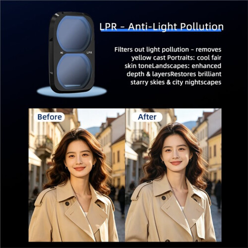 LPR Filter Magnetic Lens Filter for  OSMO Pocket 4P Lens Filter Vlog Filter Light Pollution Reduction Filter 2