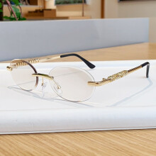 (White)Modern Geometric Style Sun Glasses With Uv Protection For Outdoor Fashion Activities