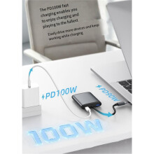 Podwójna Dokująca Stacja USB-C Zgodna z 4K@60Hz Adapter do Laptopa PD100W Wspiera Lustrzane Odbicie i Rozszerzony Wyświetlacz MST