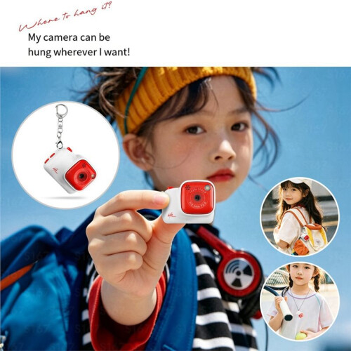 Children'S Camera Photo Tiny Digital Body Camera Thumb Cam DV Micro Camcorder Support  Card with 1.47" Screen C 1