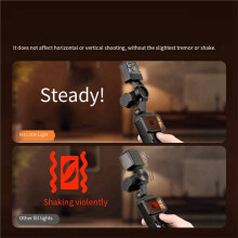 Magnetic Fill Light for Osmo Pocket 4/3 Gimbal Camera Bracket Brightness 3 Color Temperature 3D Lighting Vlog LED