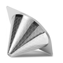 Reusable Coffee Filter for Chemex 6/8/10 Cup Bodum & Fine Mesh Paperless Pour over Coffee Dripper