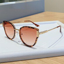 (Orange)Elegante Katzenbrille mit UV-Schutz für Autofahren und Partytreffen