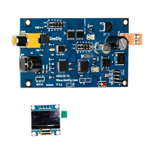 Placa Receptora Digital AK4118 Convertidor Coaxial Óptico AES A I2S con Pantalla de Tasa de Muestreo Soporte de Entrada I2S
