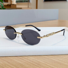 (Grey)Lunettes de soleil style géométrique moderne avec protection UV pour activités de plein air mode