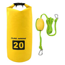 20L Jet Ski Anchor Kit, 2-in-1 Sand Bag Anchor and Adjustable Buoy PWC Sandbag Anchor, Jet Ski Accessories for Kayak
