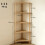 5-Tier Bamboo Corner Shelf - Natural Wood Finish 3