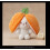 Easter Bunny Stuffed Animal Carrot Bunny Plush Turn Into Rabbit Fruit Doll 5