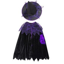 (5,130)Children Halloween Cosplay Witch Costume Teens Baby Girl Gown Infant Dress