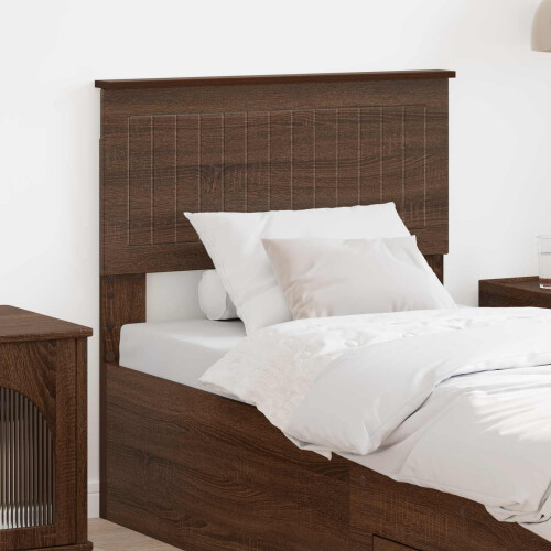 VidaXL vidaXL Headboard Brown Oak Engineered wood