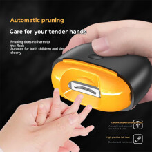 Cortador de Unhas Elétrico com Corte e Lixamento Integrados, com Luz LED, Cortador de Unhas para Bebês, Crianças, Adultos e Idosos