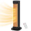2000W Ceramic Electric Heater with 3 Heat Settings, Timer - Black 2