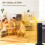 2000W Ceramic Electric Heater with 3 Heat Settings, Timer - Black 8