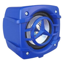 Nieuwe Brede Druk 12-96V Motorfiets Stuur Audio Elektrische Auto Aangepaste Subwoofer Auto Luidspreker Rood