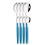 16Pcs  Silver Dinnerware Stainless Steel Cutlery Set Knife Tea Spoon Dinner Flatware Set Kitchen SilverwareTableware 5