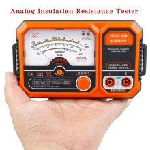 Testeur de Résistance D'Isolement Analogique Rechargeable USB 500 V T6005 Mégaohmmètre T6005