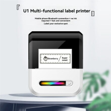 Portable Printer Thermal Printing Sticker Pocket Printer Self-Adhesive Label Printer Label Maker