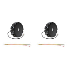 2X Servomoteur CC DDSM210, Couple Élevé, Faible Vitesse, Moteur Intégré dans le Moyeu de Roue avec Pilote pour Voiture RC, Robot, Bricolage