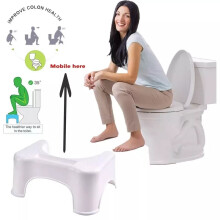 Kabalo Toilet Squat Step Bathroom Childrens Adult Potty Stool Constipation Aid Relief