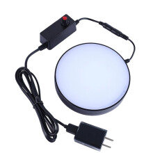 135mm Microscoop LED Onder Rond Licht Lamp Bron Schaduwloze Achtergrondverlichting Illumineerder Industriële Inspectie EU Plug