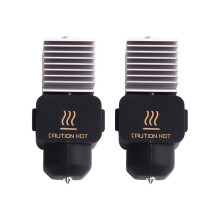 2 Pièces Hotend à Échange Rapide pour A1/A1Mini/A2L Buse en Acier Inoxydable de 0,2 mm Structure Intégrée Haute Vitesse Haute Température