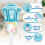 Remote Control Bubble Machine - Fully Automatic Bubble Blowing for Weddings & Outdoor Parties 4