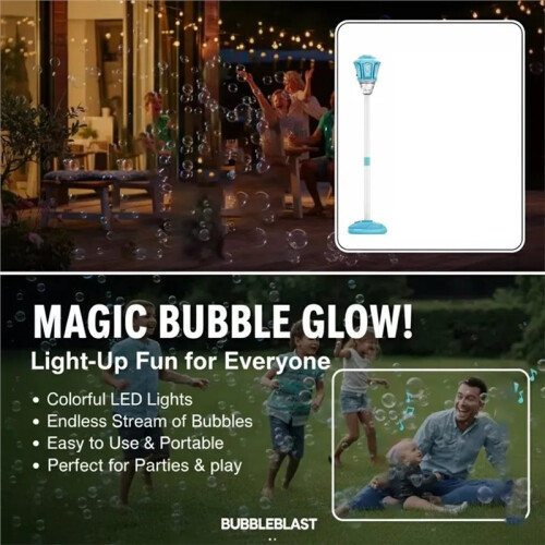 Remote Control Bubble Machine - Fully Automatic Bubble Blowing for Weddings & Outdoor Parties 2