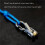 Lock Buckle Rope with Roller Tensioner 6 Hooks Heavy-Duty Paracord Adjuster Quick Adjust Cable Puller 3