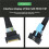Cable Extensor MCIO 8I 74Pin Macho A MCIO 0.8M PCIE 5.0 74Pin Macho PCI-e 5.0  Cool  IO MCIO 6