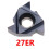 CNC Thread Insert 27IR 6.0 ISO Large Internal Thread, Carbide Insert 27mm Lathe Tool 6