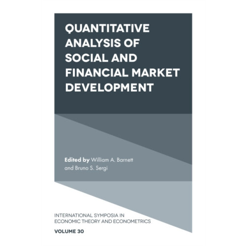 Quantitative Analysis of Social and Financial Market Development Hardc