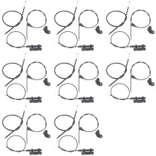 24PCS Engine Bowden Cable Hood Release Wire for- E39 525I 530I 51238176595 51238190754 51238176596