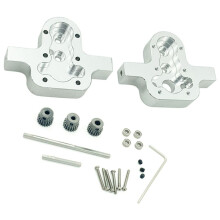 2X Boîte de Vitesses de Boîte de Vitesses en Métal pour WPL C14 C24 B24 B36 MN D90 D99 MN99S Pièces de Mise à Niveau de Voiture RC, 5