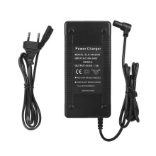 54.6V 2A Charger Compatible with 4 Ultra/4 Pro 2nd Gen Electric Scooter Battery Charger Adapter Power Accessories EU Plug