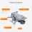 For   3 Drone Dropping System with Landing Gear Long Distance Payload Airdrop Release Drop Device 7