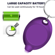 96pcs UV Keychain Flashlight,Portable Black Light,12 Lumen Flashlight, Small Keychain Flashlight,Battery Included