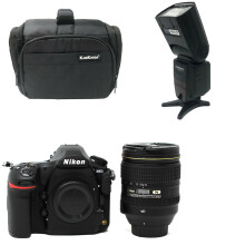 Nikon D850 Kit (24-120) with Kamkorda Bag & Flash