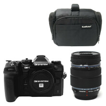 Olympus OM System OM-1 II Kit (12-40) Black with Kamkorda Bag